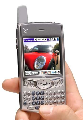 Мобильный телефон Handspring Treo 600
