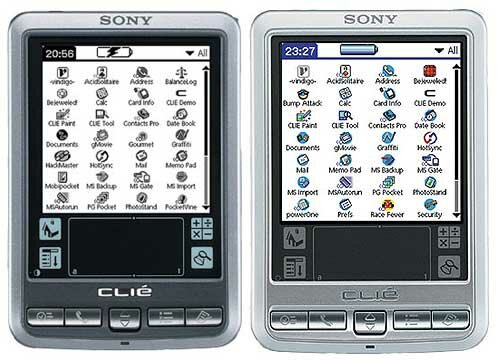 Новые КПК Sony CLIE