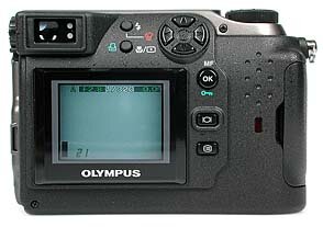 Камера Olympus: вид сзади