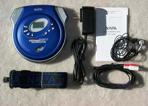 NAPA DAV-315 contents