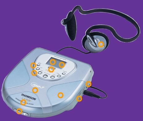 MP3/CD плеер THOMSON LYRA